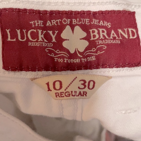 Lucky Brand Sweet N’ Straight White Jean - Picture 12 of 12